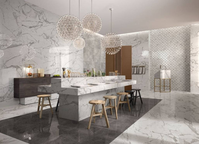 Италон Шарм Эво Статуарио Люкс / Italon Charme Evo Statuario Lux 44x88