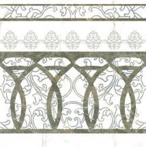 Керамогранит AXIMA ROME АКСИМА Рим серый декор-1 45x45