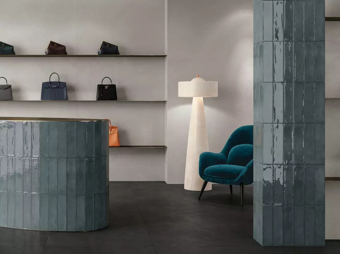 Атлас Конкорд РИНАШЕНТЕ РЕЗИН Агата Брик Мурано / Atlas Concorde RINASCENTE RESIN Agata Brick Murano 7,5x30