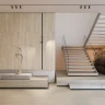 Керама Марацци / Kerama Marazzi KM6012G0591R ПРО ТРАВЕРТИН бежевый светлый матовый обрезной 60x119,5