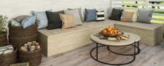 Керамогранит Аметис Дейнтри / Ametis Daintree Dark Grey DA03 ректиф 19,4x120