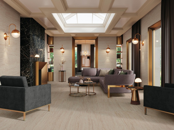 Керамогранит Атлас Конкорд ЭПОС АЙВОРИ Лап / Atlas Concorde Epos Ivory Lap 60x120