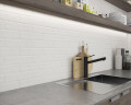 Клинкерная плитка фасадная Paradyz SCANDIANO bianco 6,6x24,5