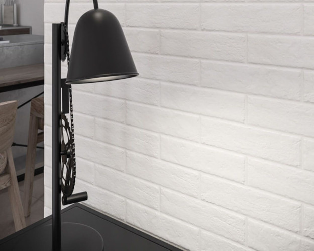 Клинкерная плитка фасадная Paradyz SCANDIANO bianco 6,6x24,5