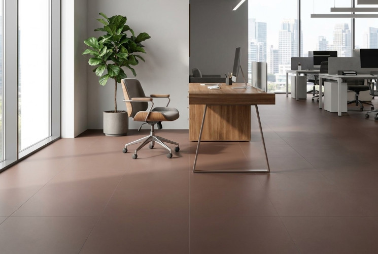Керамогранит ГРАНИ ТАГАНАЯ Профи шоколад / chocolate GT025M матовый 60x120