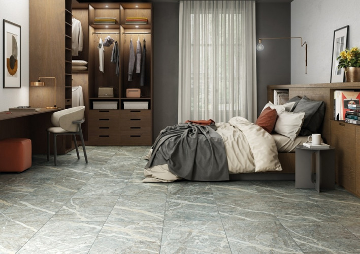 Керамогранит Колизеум УФФИЦИ ГРЭЙ СТУПЕНЬ Фронт 33x90