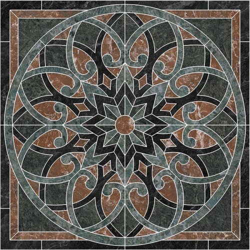 Керама Марацци / Kerama Marazzi ID110 РИАЛЬТО наборный мозаичный лаппатированный 119,5x119,5