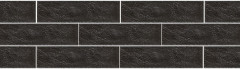 Клинкерная плитка фасадная Paradyz SCANDIANO nero 6,6x24,5