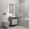 Керамическая плитка Kerama Marazzi КОРРЕДО ДЕКОР HGD\A583\6437 серый светлый 25x40