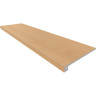 Керамогранит Estima Classic Wood Эстима Классик Вуд Ступень CW04 33x120 Неполир. (прямоугол. бортик) без насечек + Подступенок 14,5x120