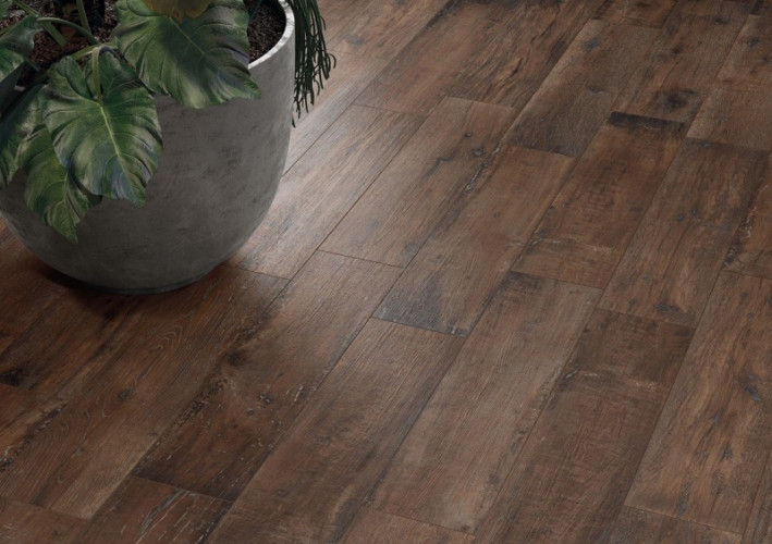 Керамогранит Колизеум БРЕНТА БРАУН СТУПЕНЬ Фронт 33x90