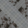 Керамогранит Kerama Marazzi SBD039-SG1591 МАТРИКС декор серый тёмный 20x20