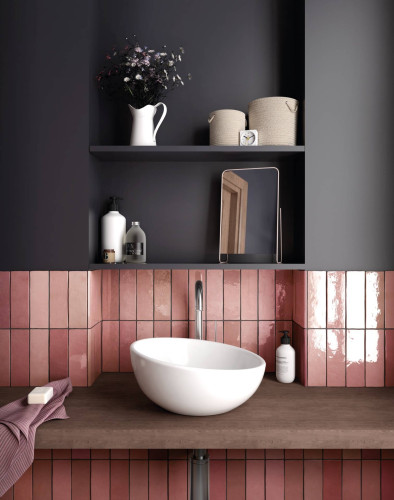 Плитка EQUIPE ARTISAN Rose Mallow 6,5x20