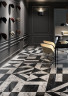 Керамогранит Kerama Marazzi SG565402R БЬЯНКО НЕРО белый чёрный лаппатированный 60x119,5