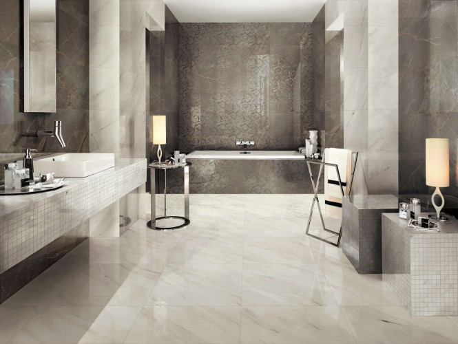 Керамогранит Атлас Конкорд АЛЛЮР ГРЕЙ БЬЮТИ БОРДЮР / Atlas Concorde Allure Grey Beauty Listello 7,2x80