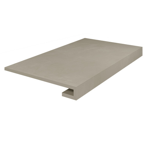 Керамогранит Керама Марацци Kerama Marazzi SG648300R\GCF ОНДА СТУПЕНЬ серый матовый обрезной 33x60