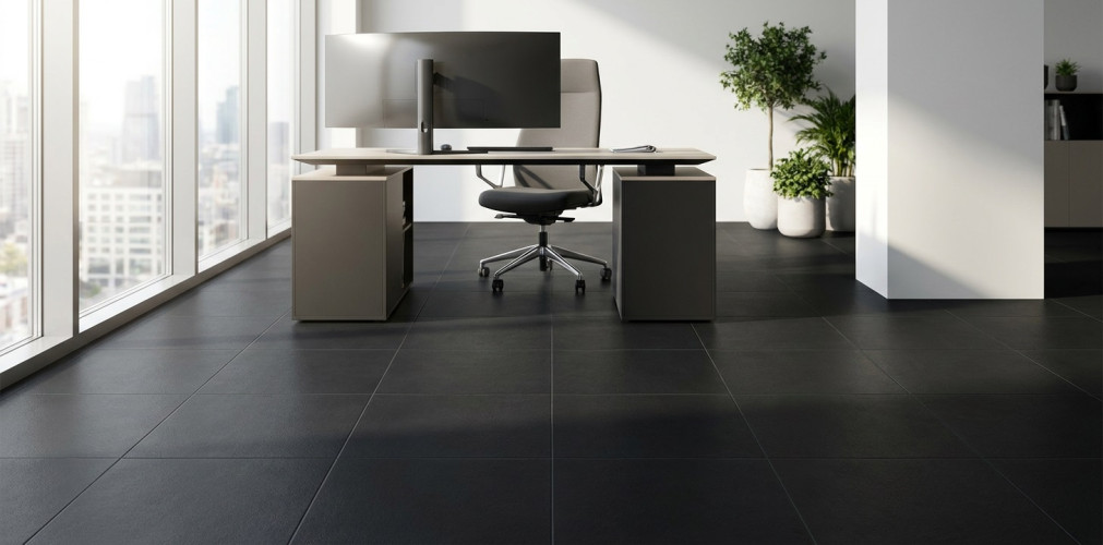 Керамогранит ГРАНИ ТАГАНАЯ Профи черный / black GT003M матовый 60x120