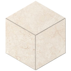 Мозаика Аметис Мармулла Лайт Беж / Ametis Marmulla Light Beige MA02 Cube Непол. 29x25