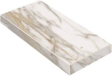Италон Шарм Эво Калакатта Ступень Угловая / Italon Charme Evo Calacatta Angle 33x80