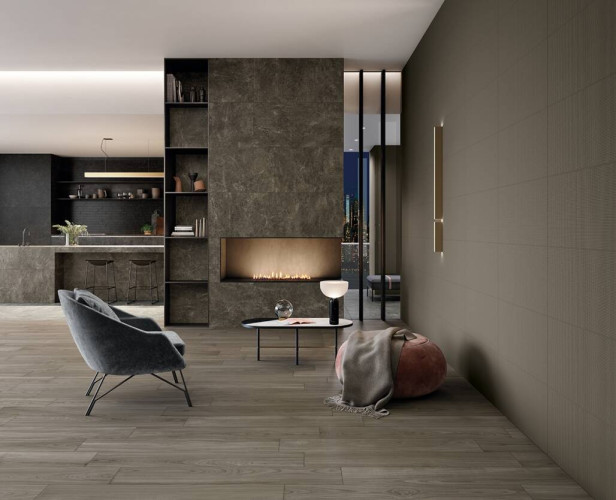Италон Рум Стоун Грэй Пат / Italon Room Stone Grey Cer 60x60