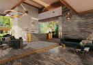 Керамогранит Атлас Конкорд ЭПОС ГРЕЙ Рет / Atlas Concorde Epos Grey Ret 60x120