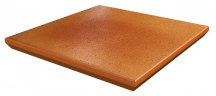 Клинкерная ступень угловая с капиносом Paradyz AQUARIUS beige 33x33