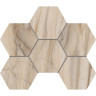 Керамогранит Estima Bernini Эстима Бернини Мозаика BR01 Hexagon Неполир. 25x28,5
