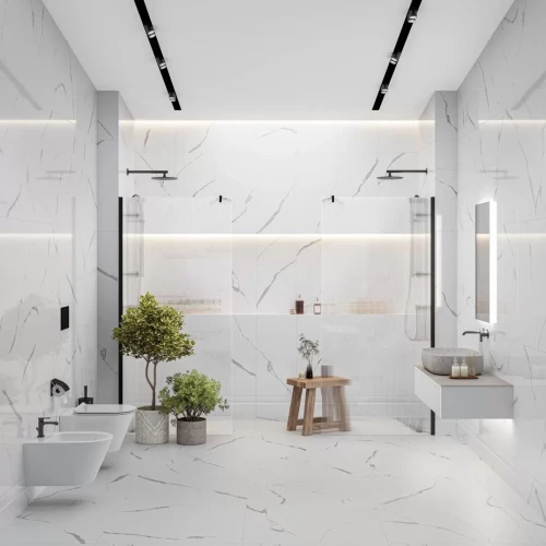Керама Марацци / Kerama Marazzi SG597722R МОНТЕ ТИБЕРИО белый лаппатированный обрезной 119,5x238,5