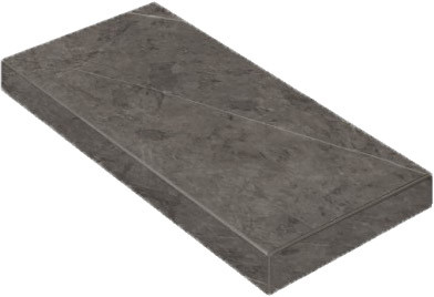 Италон Шарм Эво Антрачит Ступень Угловая / Italon Charme Evo Antracite Angle 33x80