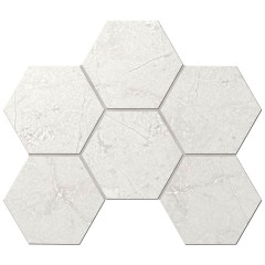Мозаика Аметис Мармулла Грэй / Ametis Marmulla Grey MA01 Hexagon Непол. 25x28,5