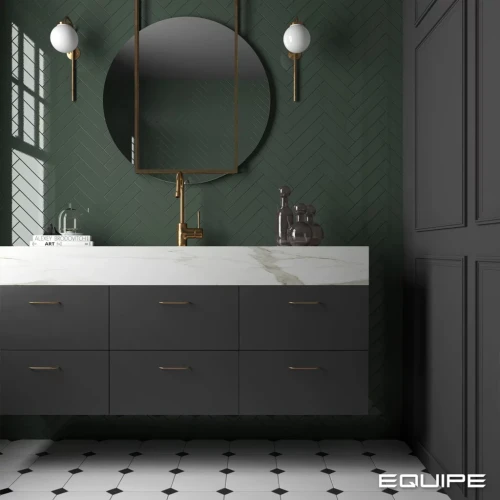 Плитка EQUIPE COSTA NOVA Laurel Green Glossy 5x20