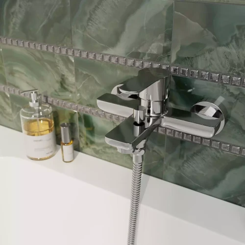 Керамическая плитка Керама Марацци OS\C275\19077 ДЕКОР СЕТТИНЬЯНО зеленый глянцевый 9,9x20