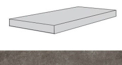 Керамогранит Atlas Concorde Drift Grey Scalino Angolare DX / Атлас Конкорд Дрифт Грей Ступень угловая правая 33х160