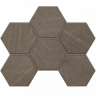 Керамогранит Estima Gabbro Эстима Габбро Мозаика GB03 Hexagon Неполир. 25x28,5