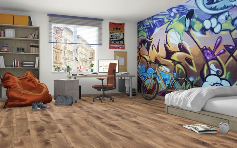 Ламинат Egger PRO Comfort LARGE фаска 10/31 (EPC027) Дуб Мадура РАСПРОДАЖА