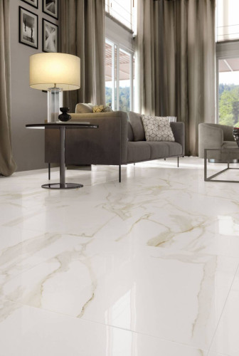 Италон Шарм Эво Калакатта Ступень Угловая / Italon Charme Evo Calacatta Angle 33x160