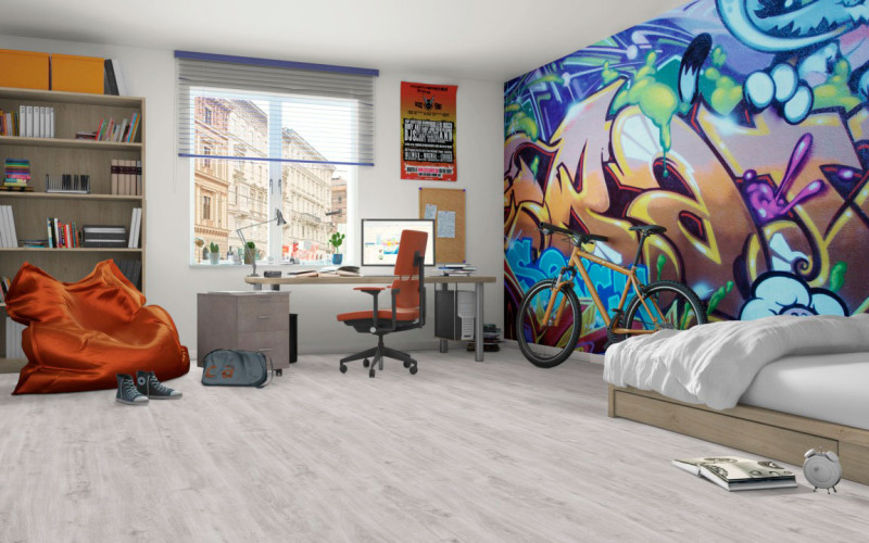 Ламинат Egger PRO Comfort LARGE фаска 10/31 (EPC002) Дуб Уолтем белый СНЯТ