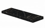 Керамогранит Атлас Конкорд АЛЛЮР ИМПЕРИАЛ БЛЭК СТУПЕНЬ УГЛОВАЯ Лап / Atlas Concorde Allure Imperial Black Scalino Angolare Lap 33x60
