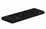 Керамогранит Атлас Конкорд АЛЛЮР ИМПЕРИАЛ БЛЭК СТУПЕНЬ УГЛОВАЯ Лап / Atlas Concorde Allure Imperial Black Scalino Angolare Lap 33x60