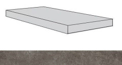 Керамогранит Atlas Concorde Drift Grey Scalino Angolare SX / Атлас Конкорд Дрифт Грей Ступень угловая левая 33х160