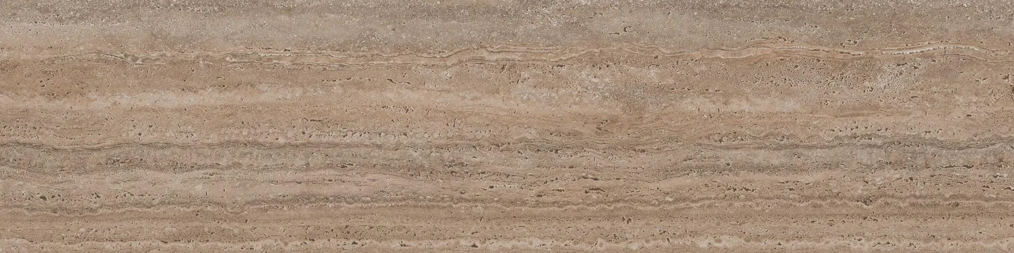 Керама Марацци / Kerama Marazzi KM6012G0981RGCF ПРО ТРАВЕРТИН Ступень фронтальная коричневый светлый матовый обрезной 33x119,5