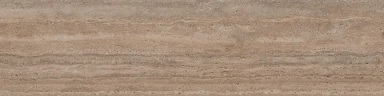 Керама Марацци / Kerama Marazzi KM6012G0981RGCF ПРО ТРАВЕРТИН Ступень фронтальная коричневый светлый матовый обрезной 33x119,5