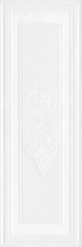 Керамическая плитка Керама Марацци / Kerama Marazzi 14042R\3F МОНФОРТЕ Панель Декор белый матовый обрезной 40x120