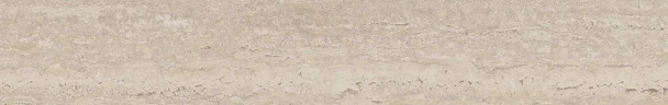 Керама Марацци / Kerama Marazzi KM6060G0831RBT6 ПРО ТРАВЕРТИН Плинтус бежевый светлый матовый обрезной 9,5x60