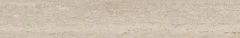 Керама Марацци / Kerama Marazzi KM6060G0831RBT6 ПРО ТРАВЕРТИН Плинтус бежевый светлый матовый обрезной 9,5x60