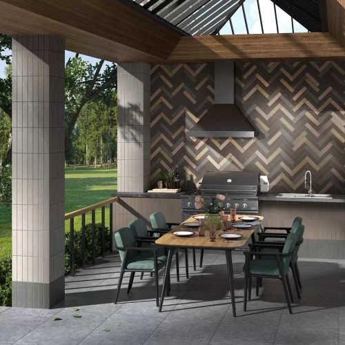 Керама Марацци / Kerama Marazzi DL501220R\GCF РОВЕРЕЛЛА ступень пепельный 33x119,5