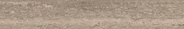 Керама Марацци / Kerama Marazzi KM6060G0871RBT6 ПРО ТРАВЕРТИН Плинтус бежевый темный матовый обрезной 9,5x60