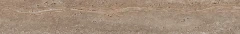 Керама Марацци / Kerama Marazzi KM6060G0891RBT6 ПРО ТРАВЕРТИН Плинтус коричневый светлый матовый обрезной 9,5x60