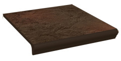 Клинкерная ступень фронт с капиносом Paradyz SEMIR brown 30x33