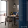 Плитка EQUIPE COSTA NOVA ONDA Naval Glossy 5x20